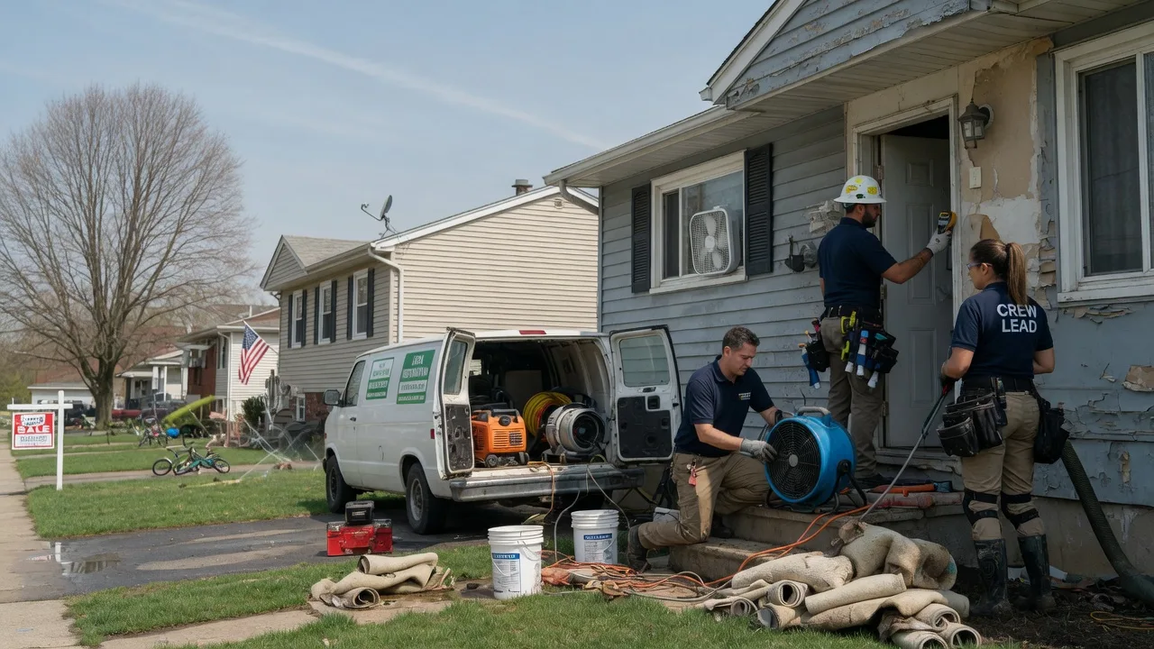 Flood Cleanup in Freehold, NY near me