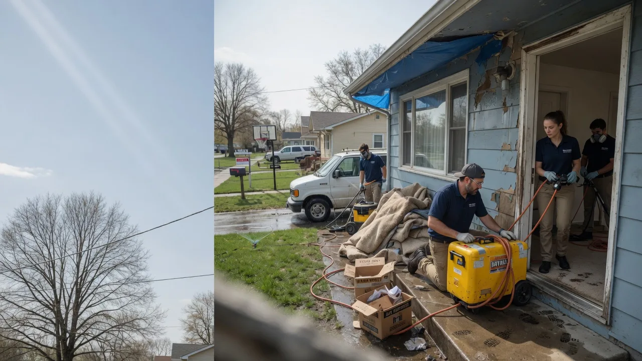 Basement Flood Cleanup in Freehold, NY near me